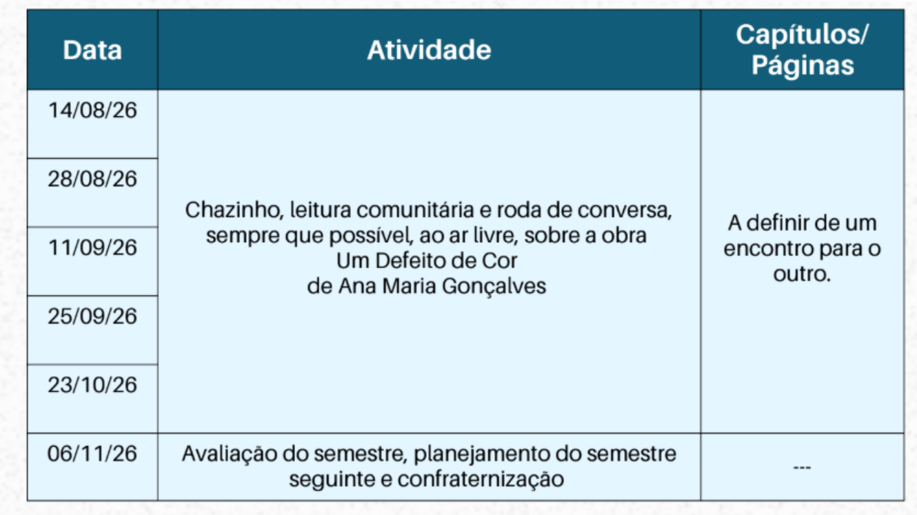 Clube do Livro Escritoras Afrodiaspóricas inicia encontros no dia 14 de agosto com leitura de Um Defeito de Cor de Ana Maria Gonçalves
