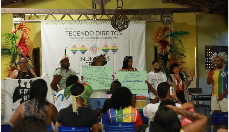 Rede Arandu participa do Seminário Regional de Consulta etapa nordeste do projeto Tecendo Direitos: Construindo uma Estratégia Nacional para Indígenas LGBTQIA+