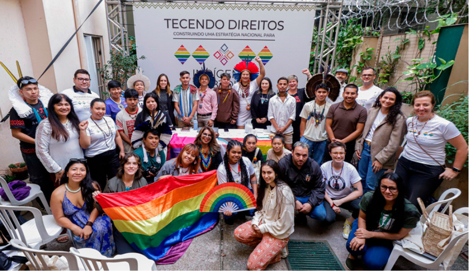 Rede Arandu na Etapa Sul do Seminário Regional de Consulta do projeto Tecendo Direitos: Construindo uma Estratégia Nacional para Indígenas LGBTQIA+