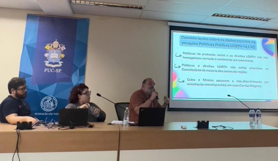 Integrantes da Rede Arandu e do INCT Caleidoscópio participam do I Colóquio de Pesquisa “Políticas Públicas LGBTI+ na América Latina e Caribe” do LAC LGBTI