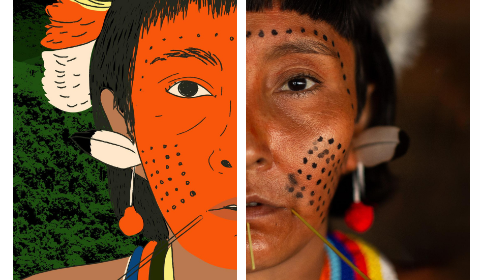 Animação Yanomami explica como funciona a ferramenta inovadora para proteger a maior terra indígena contra invasores