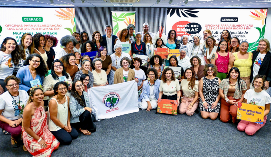Oficina Cartas por Bioma – Cerrado articulou as demandas e reflexões de mulheres de cada bioma para serem entregues ao presidente da COP 30