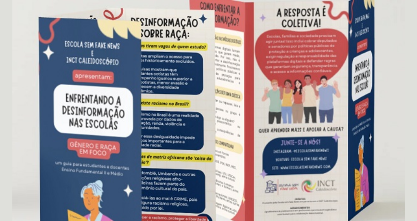 UnB e UFU lançam guia para enfrentamento da desinformação sobre gênero e raça nas escolas. INCT Caleidoscópio.