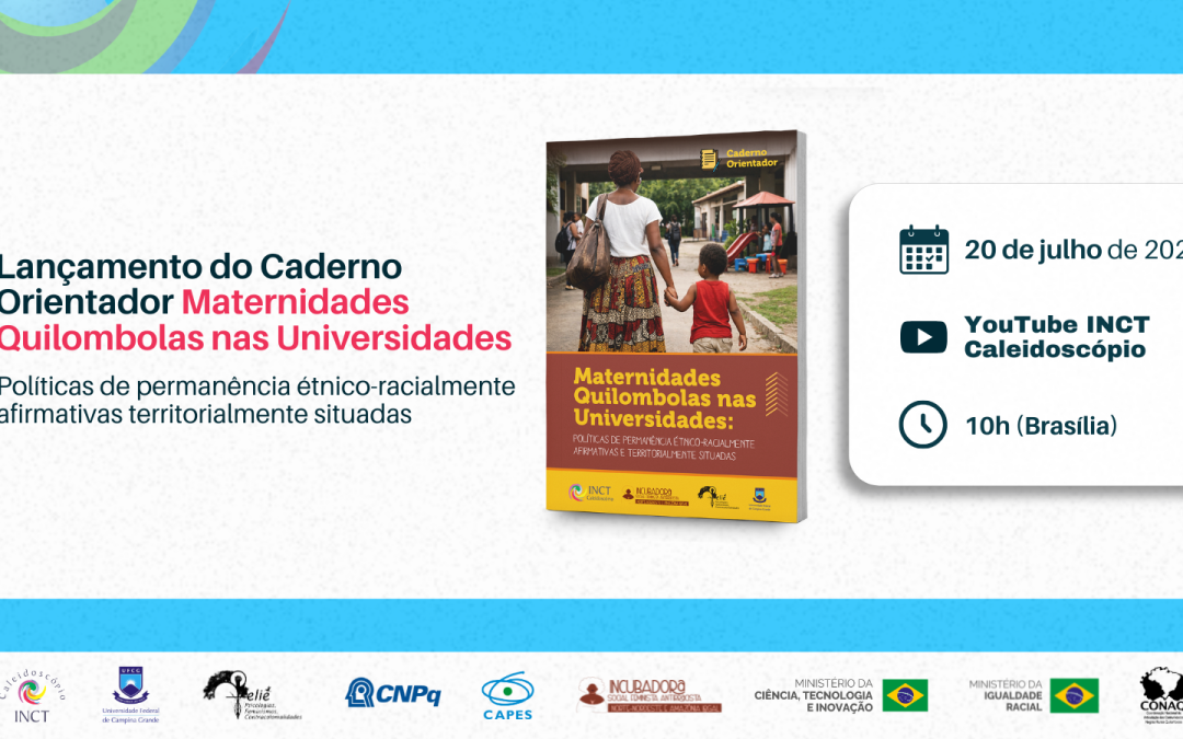 Caderno Orientador sobre maternidades quilombolas nas universidades será lançado em evento ao vivo dia 20 de julho