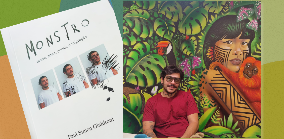 Paúl Simon Gialdroni visita INCT Caleidoscópio e compartilha experiências entre pesquisa, arte, ativismo e migração de pessoas LGBTQIA+